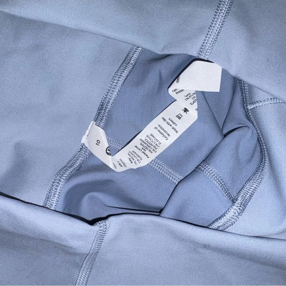 Lululemon Athletica Wunder Train HR Tight 28" NWT size 10 Chambray leggings - Picture 3 of 4